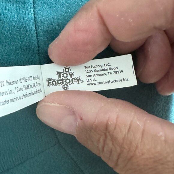 Snorlax Plush Stuffed Toy 2022 By Toy Factory Pokemon Collectible - Picture 5 of 9